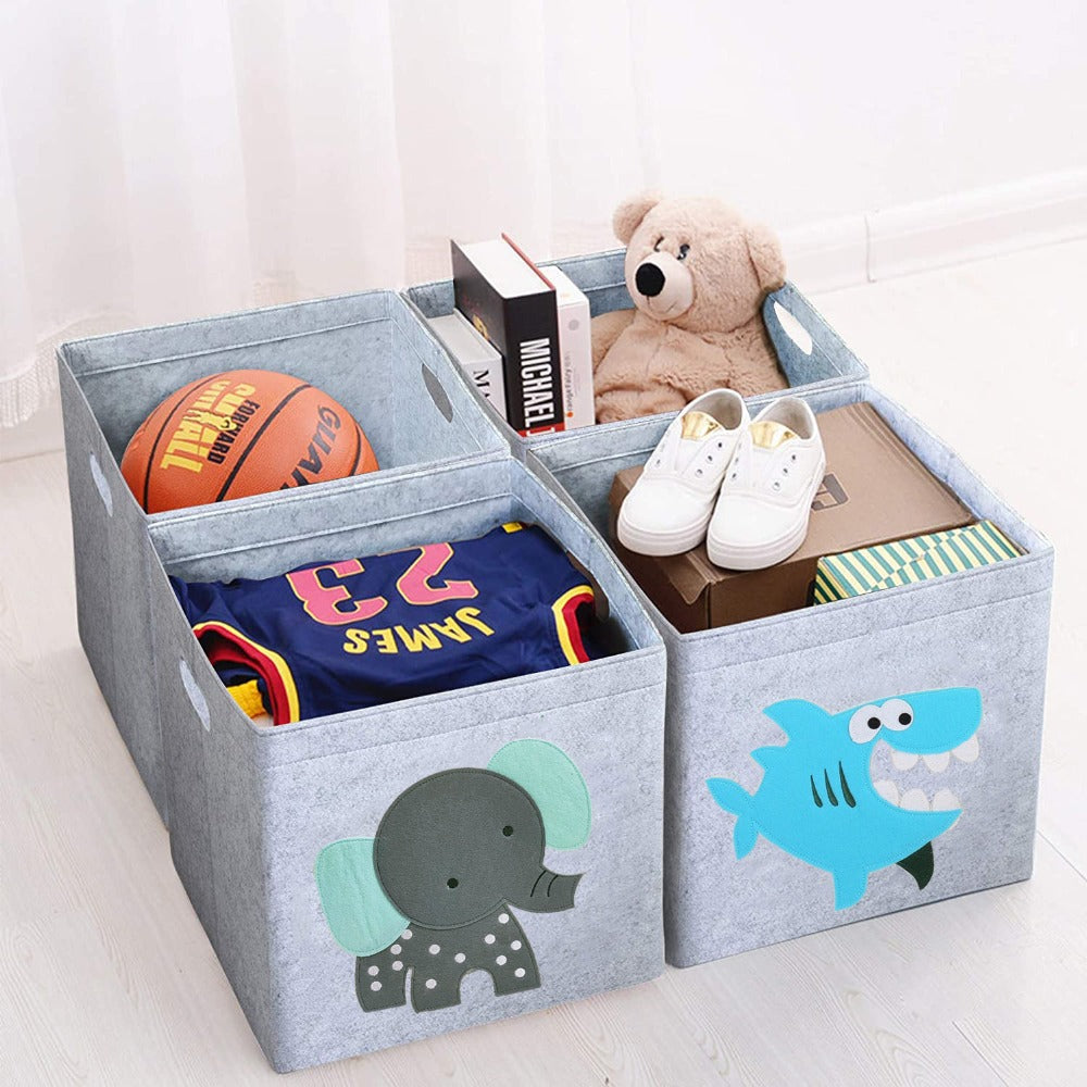 Creative Cartoon Animal Storage Box For Kids