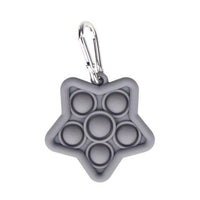 Thumbnail for Mini Push Pops Bubble Sensory Toy Keychain (Star)