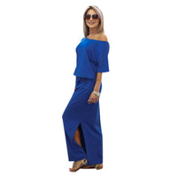 Thumbnail for Emma™ Side Slit Maxi Dress - With Pockets