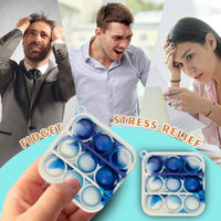 Thumbnail for Mini Push Pops Bubble Sensory Toy Keychain (Square)