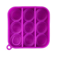 Thumbnail for Mini Push Pops Bubble Sensory Toy Keychain (Square)
