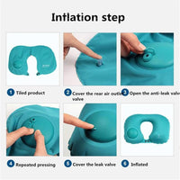 Thumbnail for Shape Inflatable Travel Pillow PeekWise