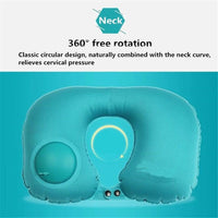 Thumbnail for Shape Inflatable Travel Pillow PeekWise