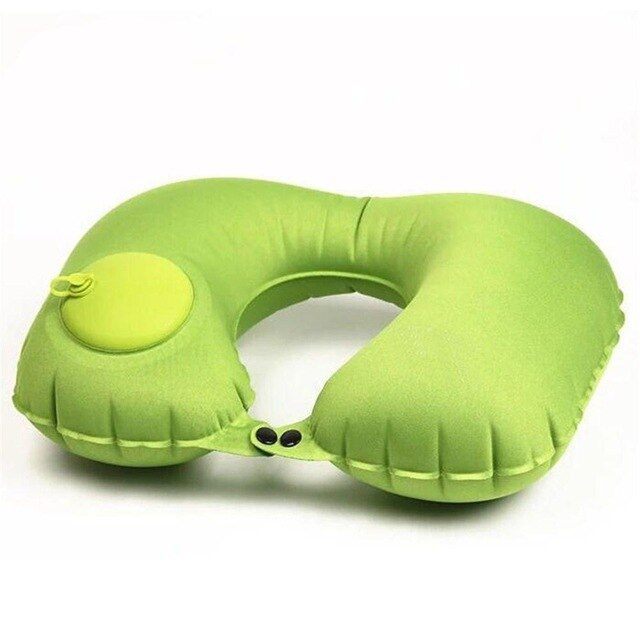 U Shape Inflatable Travel Pillow - Thumbnail 4