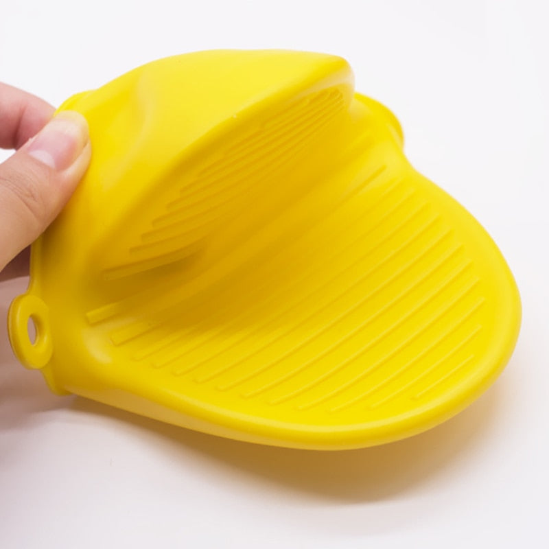 Silicone Glove Anti-Scald Oven Mitt - Thumbnail 3