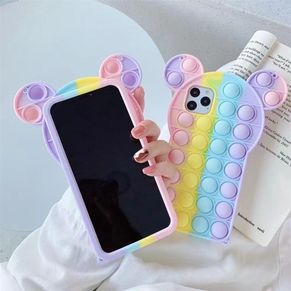Micky Mouse Pop It iPhone Case