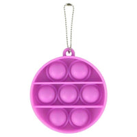Thumbnail for Mini Push Pops Bubble Sensory Toy Keychain (Round)
