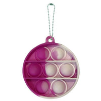 Thumbnail for Mini Push Pops Bubble Sensory Toy Keychain (Round)