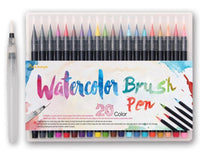 Thumbnail for Monet - Watercolor Brush Pens (20 Piece Set)