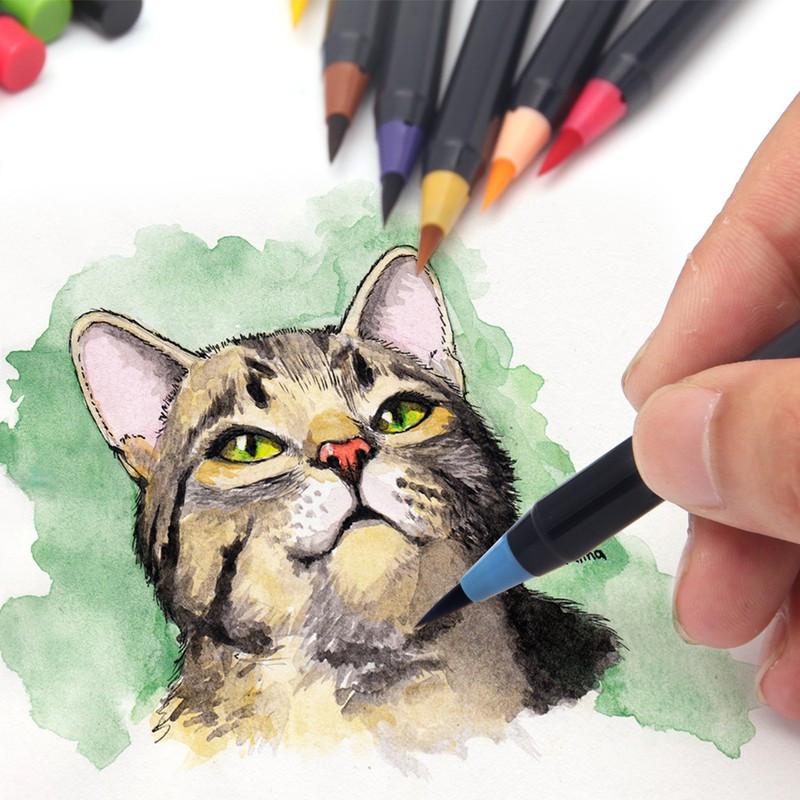 Monet - Watercolor Brush Pens (20 Piece Set)