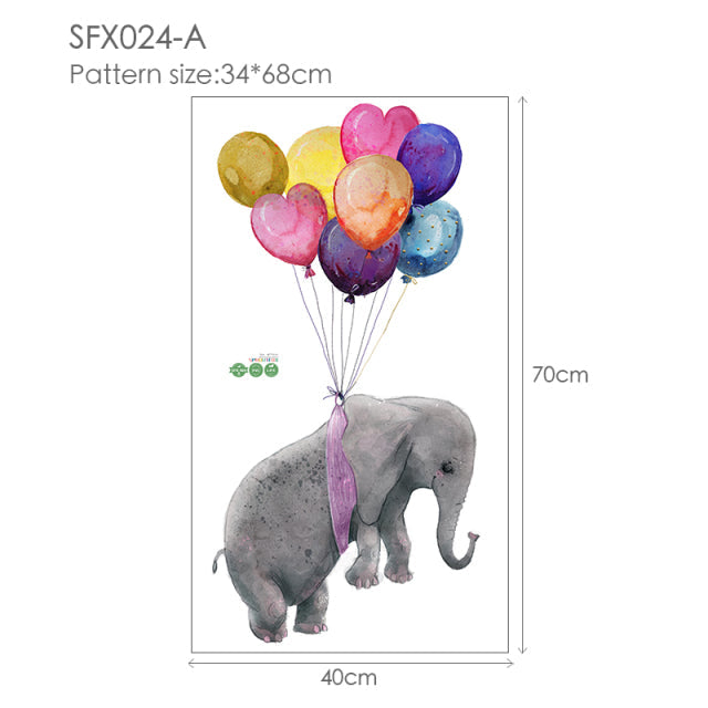 Animal Cartoon Wall Stickers