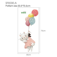 Thumbnail for Animal Cartoon Wall Stickers