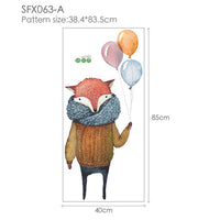 Thumbnail for Animal Cartoon Wall Stickers