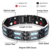 Thumbnail for Titanium Magnetic Therapy Bracelet