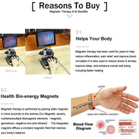 Thumbnail for Titanium Magnetic Therapy Bracelet