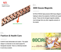 Thumbnail for Titanium Magnetic Therapy Bracelet