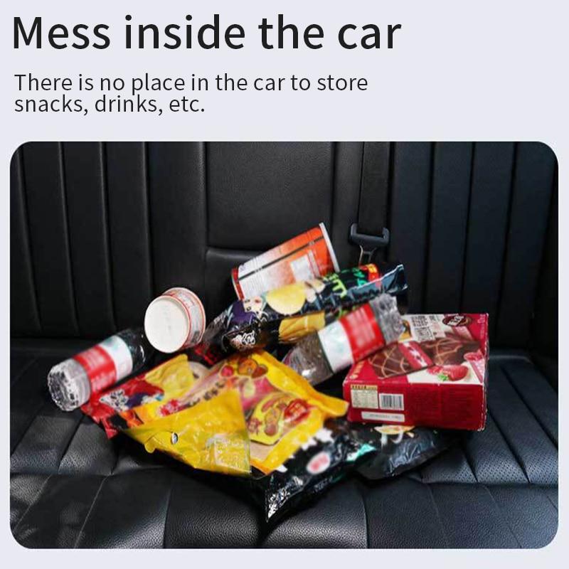 Pu Leather Car Handbag Holder