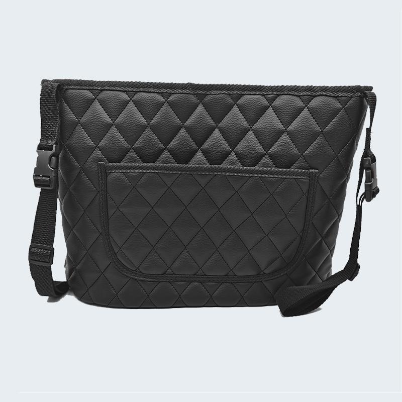 Pu Leather Car Handbag Holder