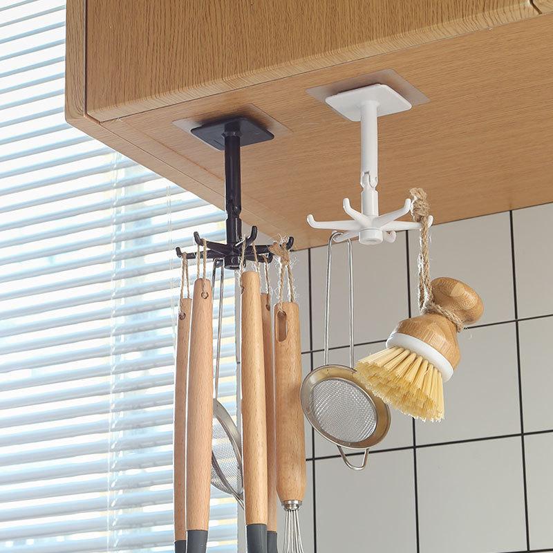 Self-Adhesive Rotating Folding Hook (3 PCS)