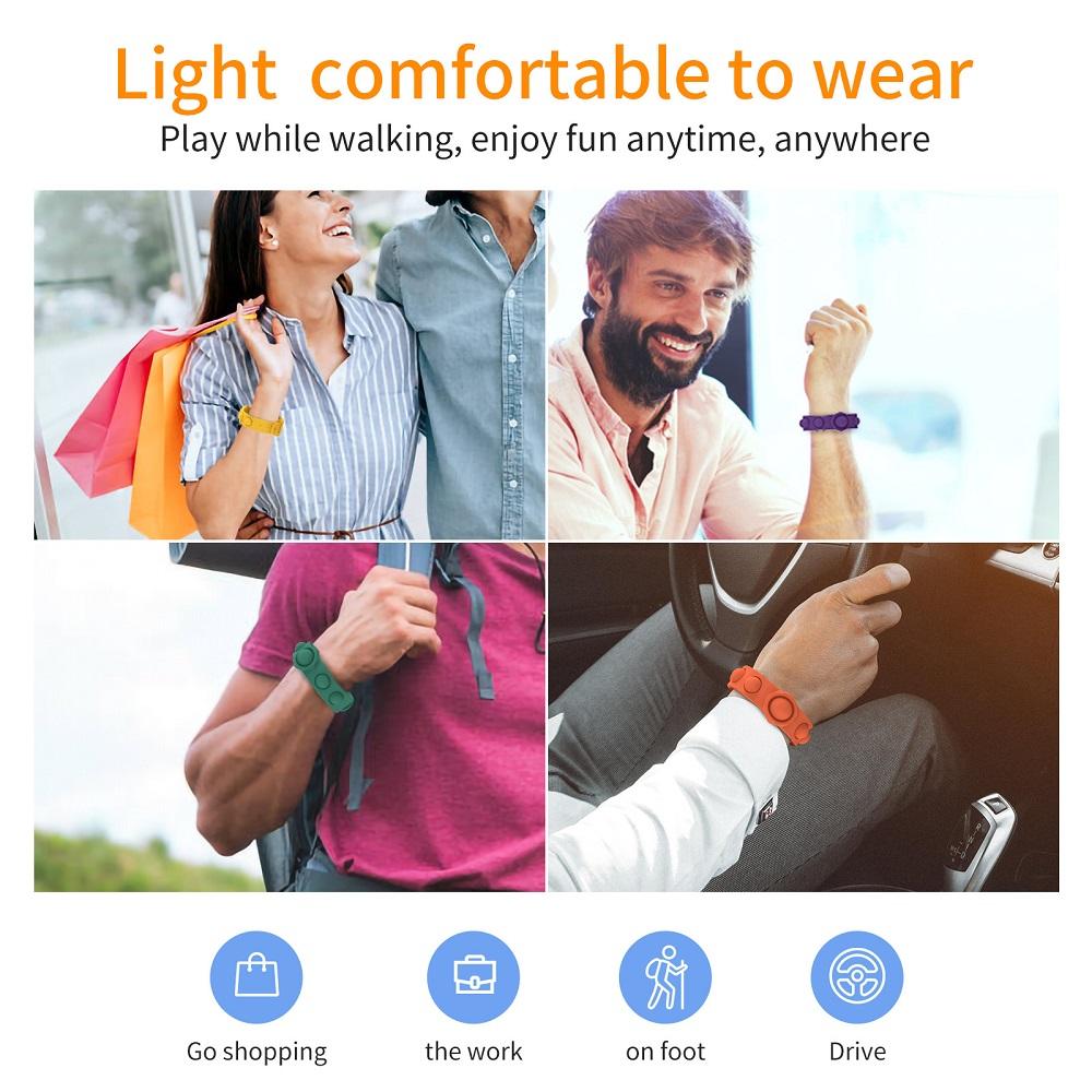 Pop It Fidget Bracelet