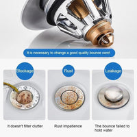 Thumbnail for Universal Basin Pop-Up Drain Filter