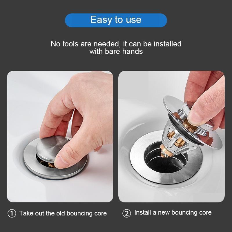 Universal Basin Pop-Up Drain Filter