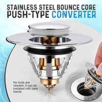 Thumbnail for Universal Basin Pop-Up Drain Filter