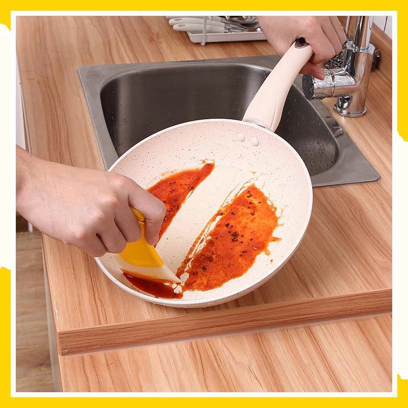 Kitchen Silicone Cleaning Scraper
