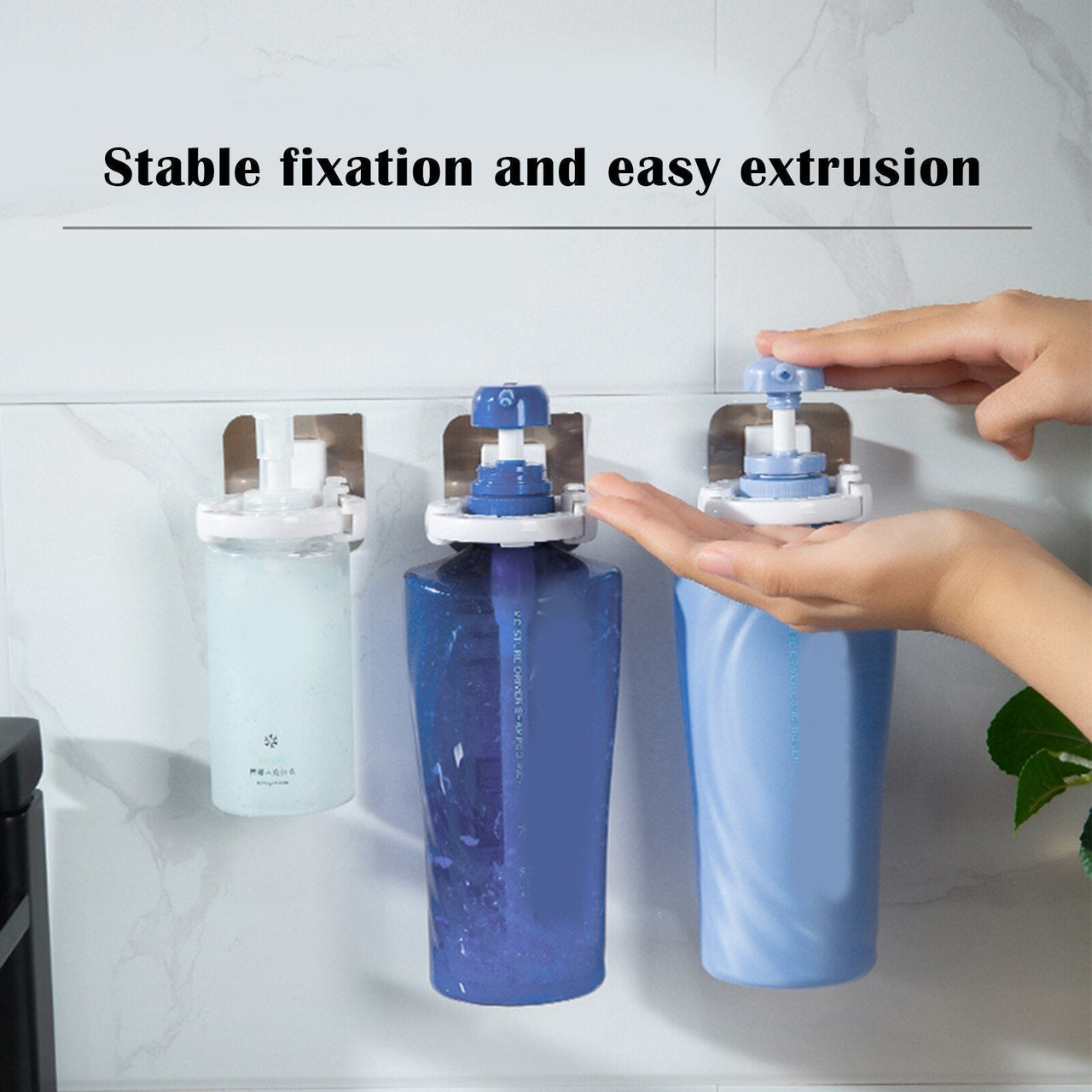 Shower Gel Bottle Rack Hook Bracket