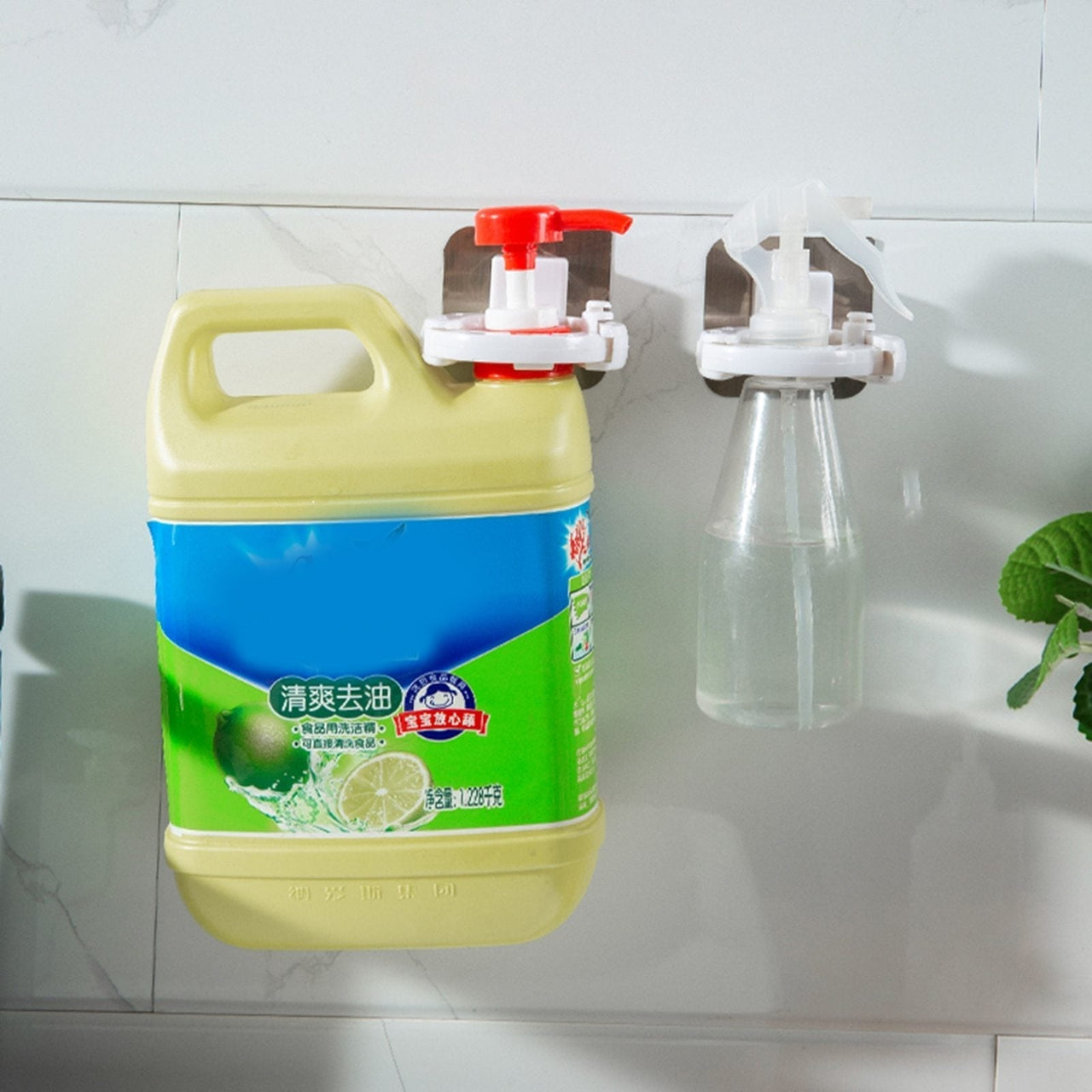 Shower Gel Bottle Rack Hook Bracket