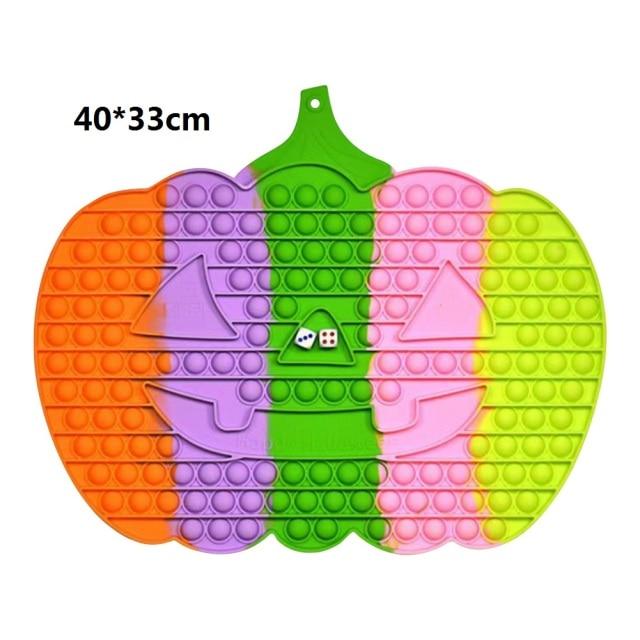 Halloween Pop It Chess Broad