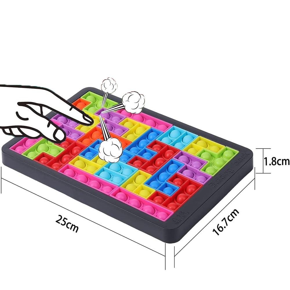 POPS IT TETRIS JIGSAW PUZZLE TOYS