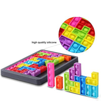 Thumbnail for POPS IT TETRIS JIGSAW PUZZLE TOYS