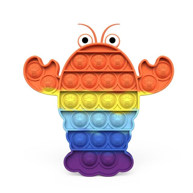 Push Bubble Pop It Fidget Sensory Toys