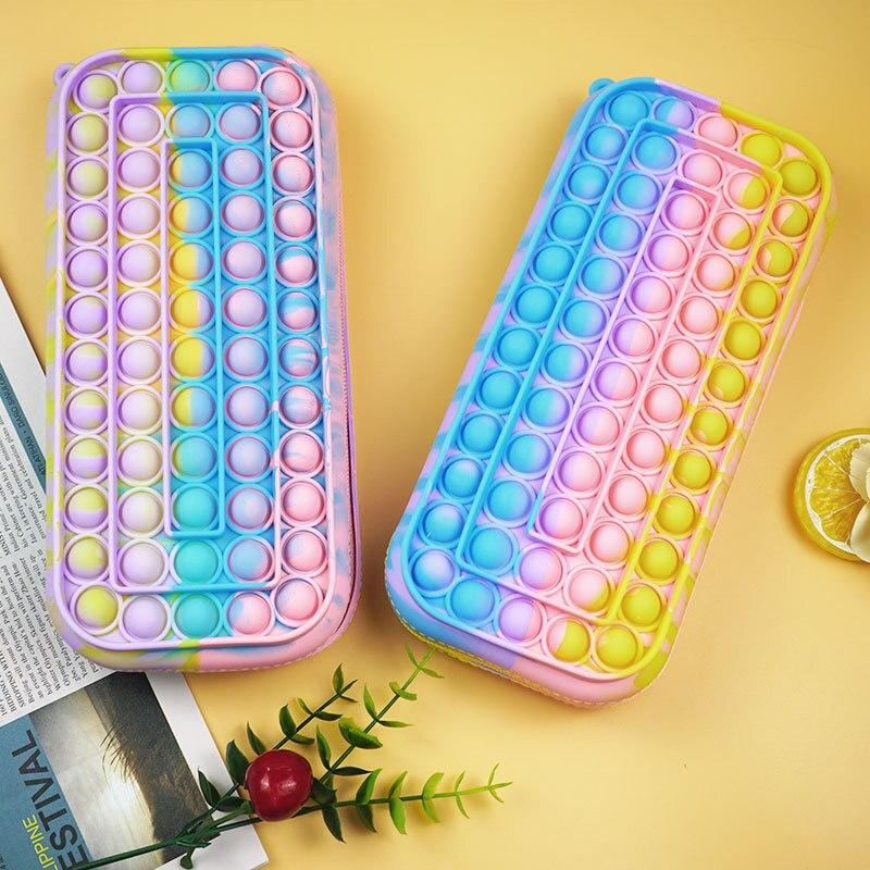 Pop It Push Bubble Pencil Case