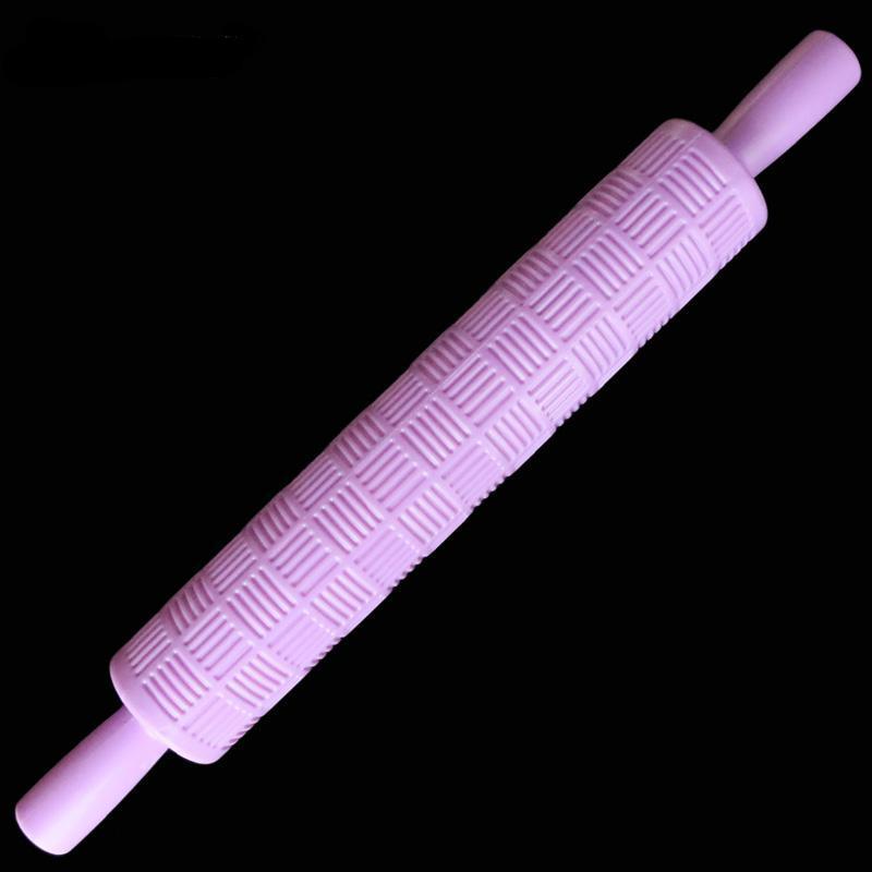 Colored 3D Pattern Rolling Pin
