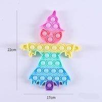 Thumbnail for Halloween Pop It Push Bubble Fidget Toy