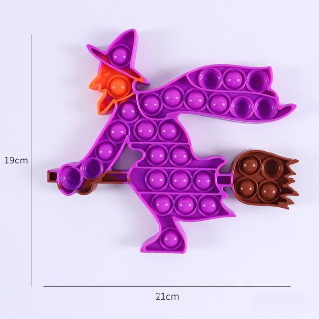 Halloween Pop It Push Bubble Fidget Toy