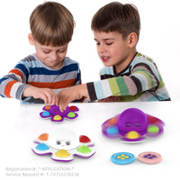 Thumbnail for Reversible Octopus Spinner Pop it