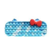 Thumbnail for Bowknot Pop It Pencil Case