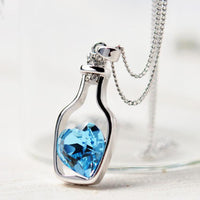 Thumbnail for Love in a Bottle - Crystal Necklace