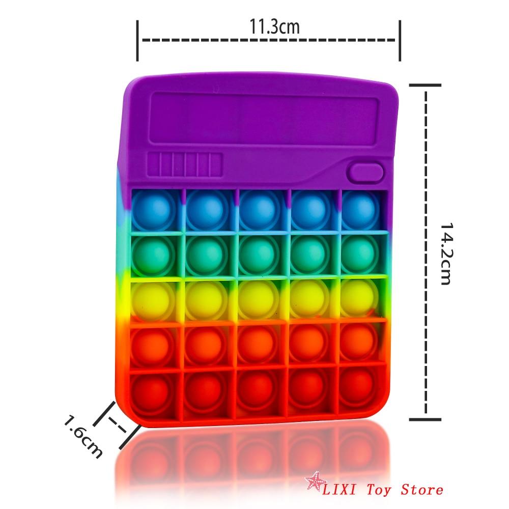 Calculator Pop It Fidget Toy
