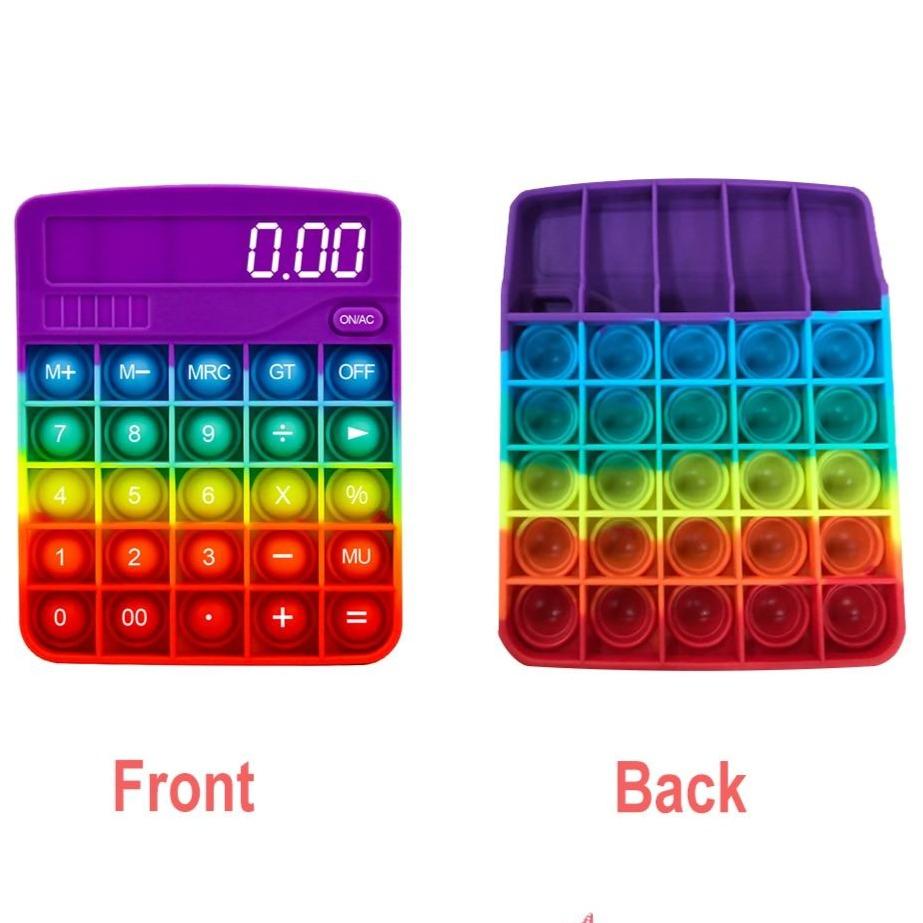 Calculator Pop It Fidget Toy