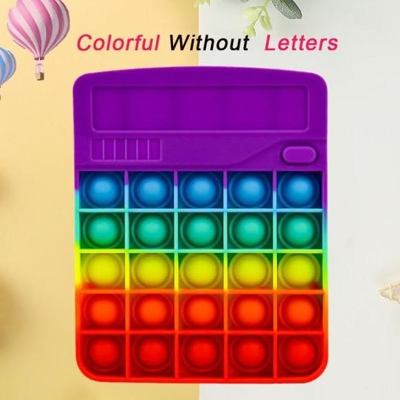 Calculator Pop It Fidget Toy