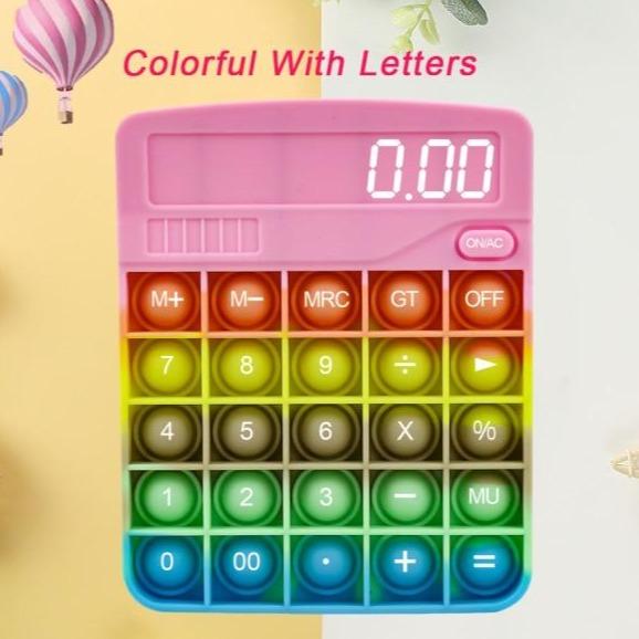 Calculator Pop It Fidget Toy