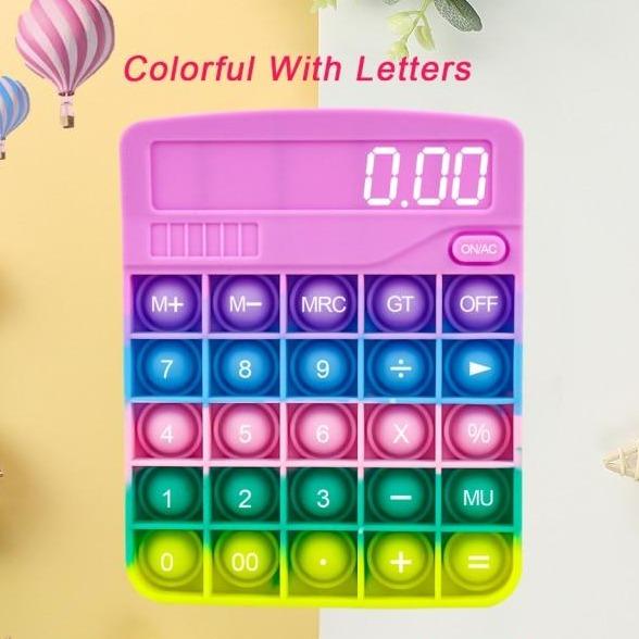 Calculator Pop It Fidget Toy