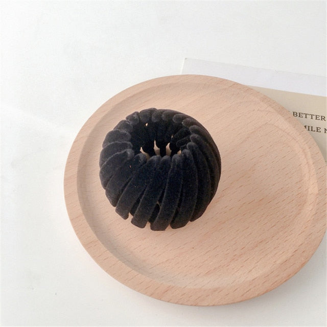 Bird Nest Shaped Hair Clips Bun Makers