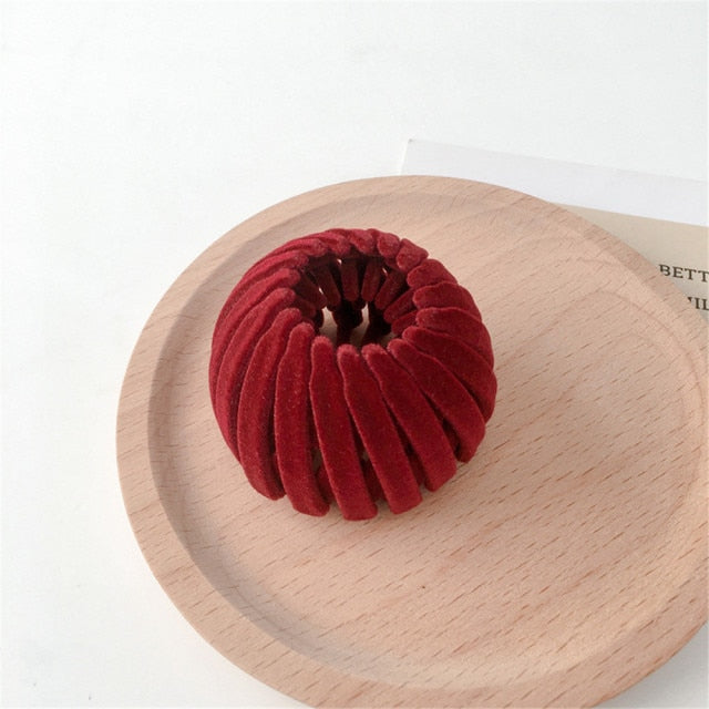Bird Nest Shaped Hair Clips Bun Makers