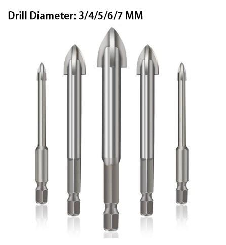 Cross Triangle Drill Bit