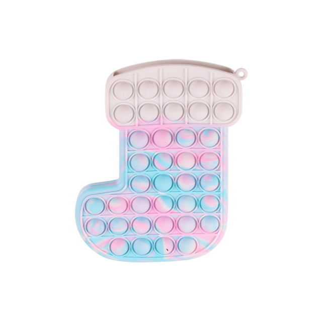 Christmas Pop It Socks